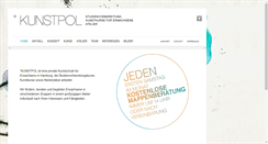 Desktop Screenshot of kunstpol.de